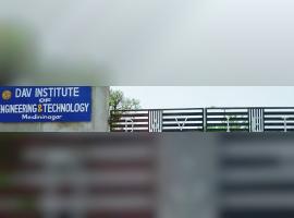 D.A.V. Institute of Engineering and Technology, Medininagar