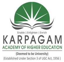 Karpagam Academy of Higher Education - KAHE Coimbatore logo