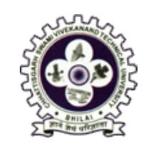CSVTU - Chhattisgarh Swami Vivekanand Technical University logo