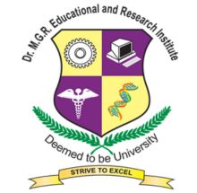 Dr. M.G.R. Educational and Research Institute logo